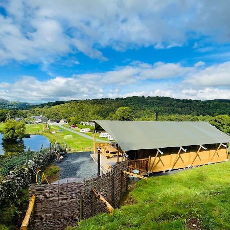Mountain View Safari Tent With Hot Tub In The Heart Of Snowdonia Dolgellau Eksteriør billede