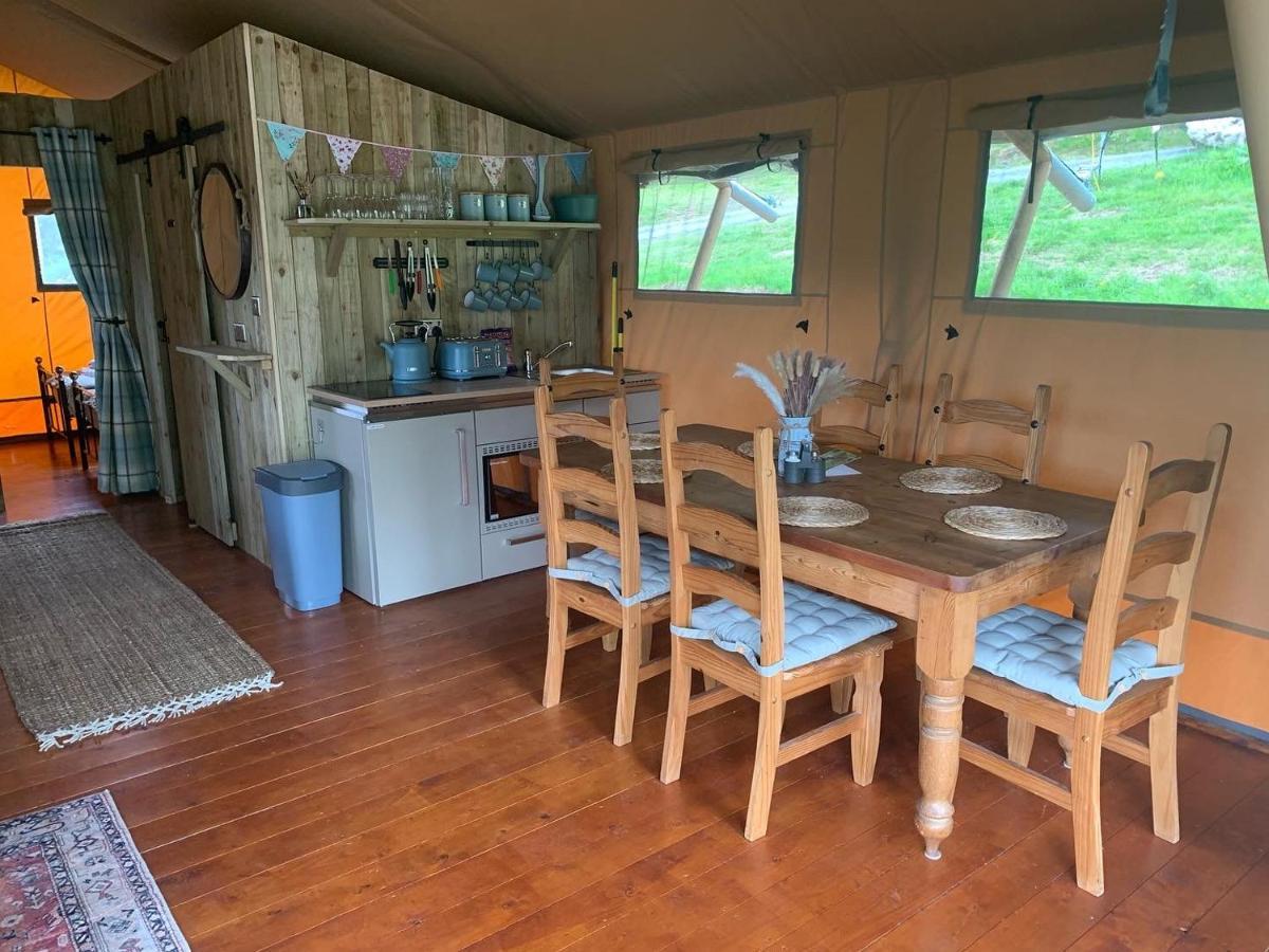Mountain View Safari Tent With Hot Tub In The Heart Of Snowdonia Dolgellau Eksteriør billede
