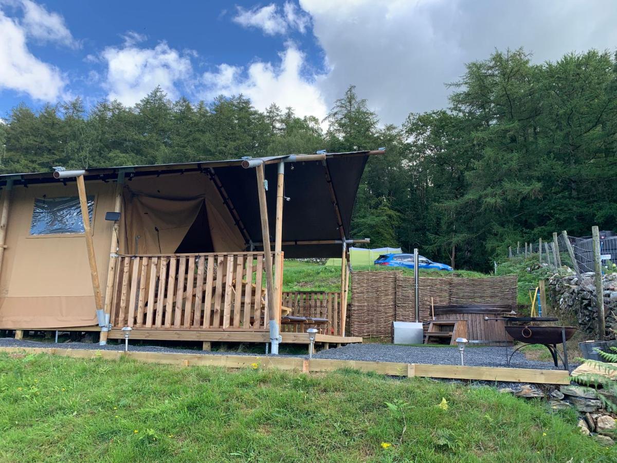 Mountain View Safari Tent With Hot Tub In The Heart Of Snowdonia Dolgellau Eksteriør billede