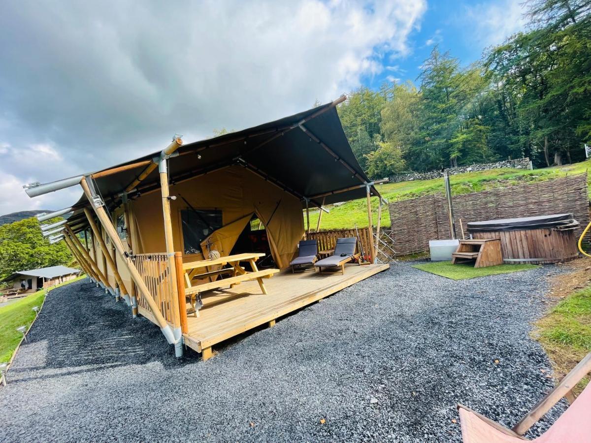 Mountain View Safari Tent With Hot Tub In The Heart Of Snowdonia Dolgellau Eksteriør billede