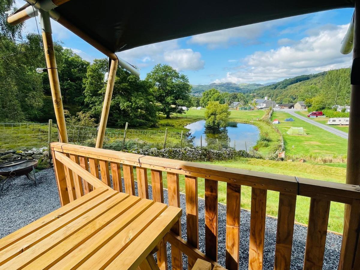 Mountain View Safari Tent With Hot Tub In The Heart Of Snowdonia Dolgellau Eksteriør billede